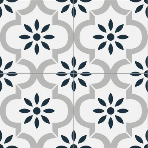 Floret Blue Decor - SQM