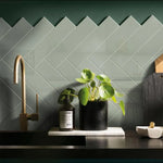 Aquarella Green Gloss Wall - SQM