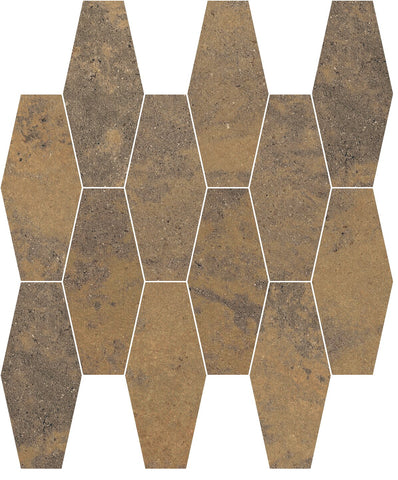 REEF OCHER MOSAIC HONED 30X36.3 – SHEET