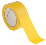 TDX Floor Marking Tape 80mm x 50m Yellow