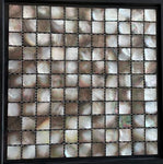 Freshwater Shell Black Sea Mosaic - SHEET