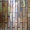 Metal Mosaic Brass Brick -Sheet