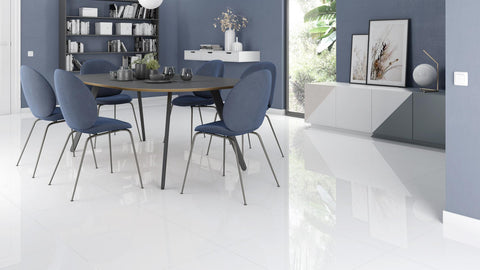 Clear White Polished- SQM