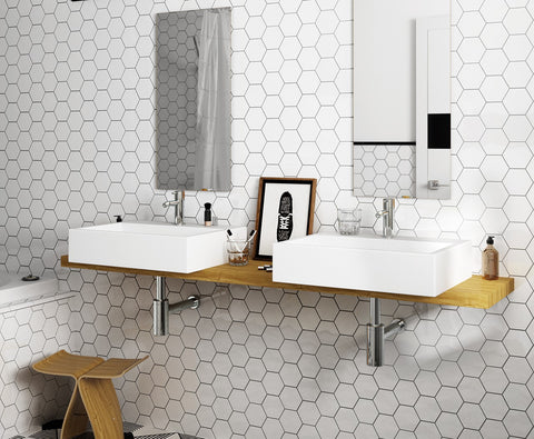 Scale Hex Blanco Matt - SQM